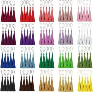 Youbay Tassels Decorative Craft Bookmark Bulk for Jewelry Making 20 Colors Youbay Tassels Decorative Craft Bookmark Bulk for Jewelry Making 20 Colors