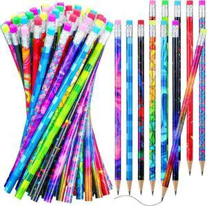 25 Pcs Wooden Pencil with Eraser for Kids Colorful Pencils Bulk Writing Fun Assorted Novelty Kids Fun School Supplies for Classroom Gifts Teacher Student School Supplies (Classic Style) 25 Pcs Wooden Pencil with Eraser for Kids Colorful Pencils Bulk Writing Fun Assorted Novelty Kids Fun School Supplies for Classroom Gifts Teacher Student School Supplies (Classic Style)