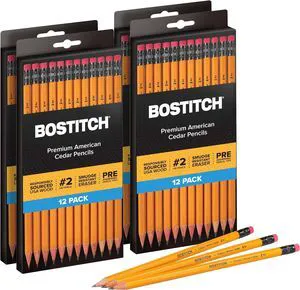 Office Premium #2 Pencils, American Cedar Wood, Pre-Sharpened, HB Graphite, 48-Pack Office Premium #2 Pencils, American Cedar Wood, Pre-Sharpened, HB Graphite, 48-Pack