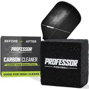 Carbon Cleaner, Premium Pickleball Paddle Eraser for Raw Carbon Fiber Paddles, Effortless Residue Removal, Quick & Effective, Eliminates Ball Residue, Dirt, Scratches Carbon Cleaner, Premium Pickleball Paddle Eraser for Raw Carbon Fiber Paddles, Effortless Residue Removal, Quick & Effective, Eliminates Ball Residue, Dirt, Scratches