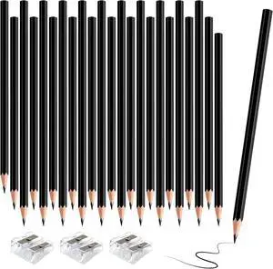 36 Pack Black Colored Pencils for Kids, Pre-sharpened Art Pencils Back to School Supplies Set, Drawing Sketching Pencils for Students, Teachers, Classroom 36 Pack Black Colored Pencils for Kids, Pre-sharpened Art Pencils Back to School Supplies Set, Drawing Sketching Pencils for Students, Teachers, Classroom
