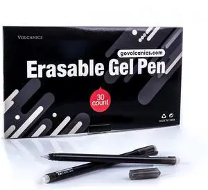 Erasable-Gel-Pens Black, 30 Pack Fine Point 0.5 mm, Mistakes Dispear Smudge Free Perfect for School, Office, and Home Use Erasable-Gel-Pens Black, 30 Pack Fine Point 0.5 mm, Mistakes Dispear Smudge Free Perfect for School, Office, and Home Use