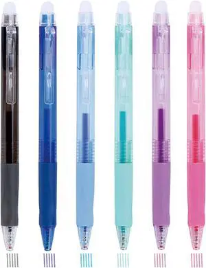 6 Pcs Erasable Colored Pens Erasable Retractable Colored Pens Colored Gel Pens 0.5mm Point Pen Cute Erasable Pens Office School Pens Women Girls Men Boys Pens (6Pcs Colored) 6 Pcs Erasable Colored Pens Erasable Retractable Colored Pens Colored Gel Pens 0.5mm Point Pen Cute Erasable Pens Office School Pens Women Girls Men Boys Pens (6Pcs Colored)