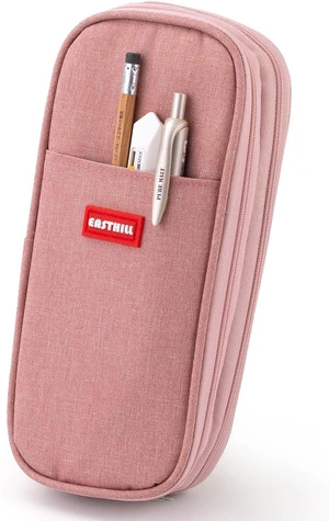 Big Capacity Pencil Case Large Pencil Pouch Stationery Pen Bag for Teen Girls-Deep Pink Big Capacity Pencil Case Large Pencil Pouch Stationery Pen Bag for Teen Girls-Deep Pink