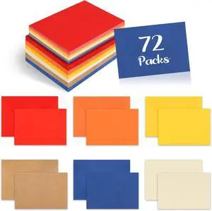 Azureal 72PCS Blank Cards with Envelopes, Mini Envelopes With Blank Note Cards, Self-Adhesive Business Card Envelopes for Wedding, Bridal, Baby Shower, Graduation, Business (Morandi Color) Azureal 72PCS Blank Cards with Envelopes, Mini Envelopes With Blank Note Cards, Self-Adhesive Business Card Envelopes for Wedding, Bridal, Baby Shower, Graduation, Business (Morandi Color)