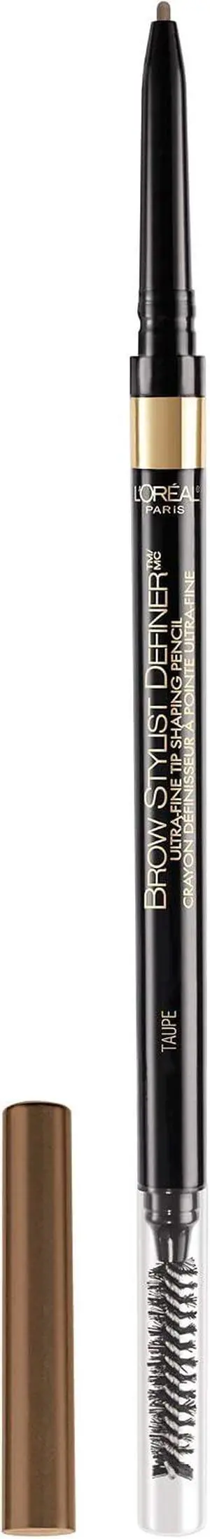 Makeup Brow Stylist Definer Waterproof Eyebrow Pencil, Ultra-Fine Mechanical Pencil, Draws Tiny Brow Hairs and Fills in Sparse Areas and Gaps, Taupe, 0.003 Oz Makeup Brow Stylist Definer Waterproof Eyebrow Pencil, Ultra-Fine Mechanical Pencil, Draws Tiny Brow Hairs and Fills in Sparse Areas and Gaps, Taupe, 0.003 Oz
