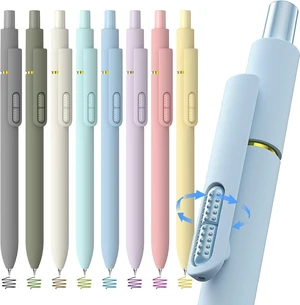 8 Pack Colored Gel Pens - 0.7mm Fine Point Colorful Ink Fidget Pens | Smooth Quick-Dry Writing Pens, No Bleed No Smear Coloring Pen for Journaling School Office, Cute Supplies Gifts for Men Women 8 Pack Colored Gel Pens - 0.7mm Fine Point Colorful Ink Fidget Pens | Smooth Quick-Dry Writing Pens, No Bleed No Smear Coloring Pen for Journaling School Office, Cute Supplies Gifts for Men Women