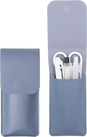 Leather Pencil Pouch, Pen Bag for Three Fountain, Ballpoint & Rollerball Pens, Small Pencil Case, Travel Bags Organizer Leather Pencil Pouch, Pen Bag for Three Fountain, Ballpoint & Rollerball Pens, Small Pencil Case, Travel Bags Organizer