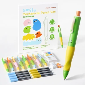 8 Pack 2.0mm HB Kids Mechanical Pencils, Break-Resistant Thick Lead 8 Pack 2.0mm HB Kids Mechanical Pencils, Break-Resistant Thick Lead
