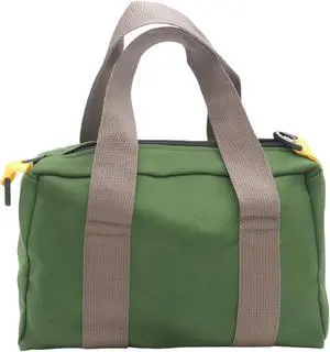 14 Inch Wide Mouth Tool Bag, Heavy Duty Canvas Tool Storage Bag, Large Capacity Handbag, Multi-function Tool Organizer Tote Bag for Storage Wrenches Pliers (Green, 14 Inch) 14 Inch Wide Mouth Tool Bag, Heavy Duty Canvas Tool Storage Bag, Large Capacity Handbag, Multi-function Tool Organizer Tote Bag for Storage Wrenches Pliers (Green, 14 Inch)