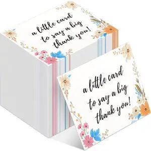 120 Pcs Thank You Cards 3x3.5 Mini Floral Notes for Small Business | Essential Packaging Supplies Bulk, Thank You for Your Support Card, Customer Appreciation, Retail or Handmade Shop 120 Pcs Thank You Cards 3x3.5 Mini Floral Notes for Small Business | Essential Packaging Supplies Bulk, Thank You for Your Support Card, Customer Appreciation, Retail or Handmade Shop