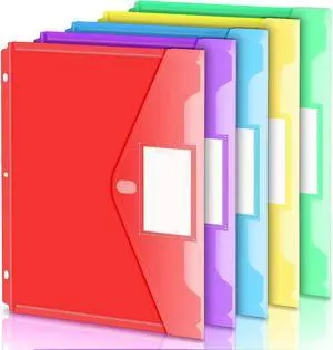 Binder Pocket, 5 Pack Super Heavyweight Poly Binder Pocket Binder Binder Pocket, 5 Pack Super Heavyweight Poly Binder Pocket Binder