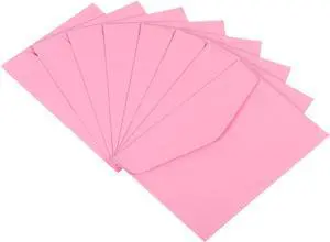 Mini Envelopes, 24 Pack Mini Gift Card Business Card Envelope for Small Note Cards Greeting Wedding, Pink Mini Envelopes, 24 Pack Mini Gift Card Business Card Envelope for Small Note Cards Greeting Wedding, Pink