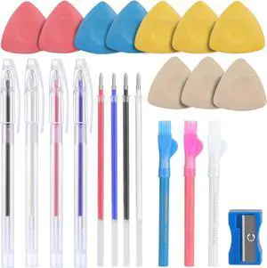 Tailors Chalk,Sewing Fabric Chalk and Fabric Markers for Quilting,10PCS Tailors Chalk,4PCS Heat Erasable Fabric Marking Pens with 4 Refills,3 PCS Sewing Fabric Pencils Tailors Chalk,Sewing Fabric Chalk and Fabric Markers for Quilting,10PCS Tailors Chalk,4PCS Heat Erasable Fabric Marking Pens with 4 Refills,3 PCS Sewing Fabric Pencils