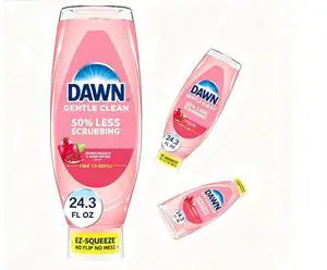 EZ-Squeeze Dishwashing Liquid Pomegranate & Rose Water Scent 24.3 fl oz, Gentle Clean Dish Soap, Tough on Grease, Easy Grip Squeeze Bottle EZ-Squeeze Dishwashing Liquid Pomegranate & Rose Water Scent 24.3 fl oz, Gentle Clean Dish Soap, Tough on Grease, Easy Grip Squeeze Bottle