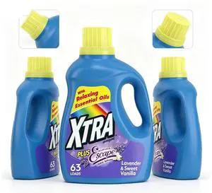 97.7oz Laundry Detergent with Essential Oils, Relaxing Lavender & Sweet Vanilla Scent, 63 Washes 97.7oz Laundry Detergent with Essential Oils, Relaxing Lavender & Sweet Vanilla Scent, 63 Washes
