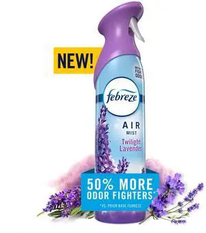 Air Mist Air Freshener Spray Twilight Lavender Scent 8.1oz, Natural Propellant, Long-Lasting Room Fragrance Air Mist Air Freshener Spray Twilight Lavender Scent 8.1oz, Natural Propellant, Long-Lasting Room Fragrance