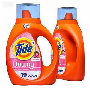 27 fl oz April Fresh Laundry Detergent Infused with Downy Freshness, Easy-Pour Measuring Cap for Household Washing 27 fl oz April Fresh Laundry Detergent Infused with Downy Freshness, Easy-Pour Measuring Cap for Household Washing