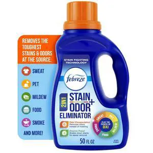 50 fl oz Laundry Odor Eliminator with Oxi Power, Fresh Scent Booster, Eliminates Sweat, Smoke & Food Odors 50 fl oz Laundry Odor Eliminator with Oxi Power, Fresh Scent Booster, Eliminates Sweat, Smoke & Food Odors