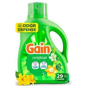 39 fl oz OriginalScent Liquid Laundry Detergent, OdorDefense Formula for LongLasting Fabric Freshness, 29Load Home Laundry Supply 39 fl oz OriginalScent Liquid Laundry Detergent, OdorDefense Formula for LongLasting Fabric Freshness, 29Load Home Laundry Supply