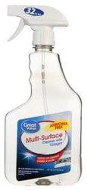 32 fl oz Unscented MultiSurface Cleaning Spray with Vinegar, AmmoniaFree Formula for Fast & Simple Household Surface Cleanup 32 fl oz Unscented MultiSurface Cleaning Spray with Vinegar, AmmoniaFree Formula for Fast & Simple Household Surface Cleanup