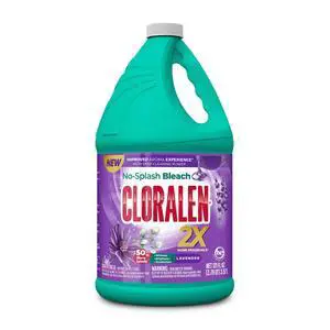 121 fl oz LavenderScent Liquid Bleach, ControlledPour NoSplash Formula, MultiPurpose for Laundry and Indoor Household Cleaning 121 fl oz LavenderScent Liquid Bleach, ControlledPour NoSplash Formula, MultiPurpose for Laundry and Indoor Household Cleaning