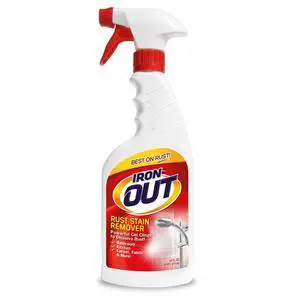 24 fl oz NoScrub RustStain Remover Gel, Dissolves HardWater Rust Deposits for Shower, Tub, Sink, Tile & Colorfast Carpet Surfaces 24 fl oz NoScrub RustStain Remover Gel, Dissolves HardWater Rust Deposits for Shower, Tub, Sink, Tile & Colorfast Carpet Surfaces