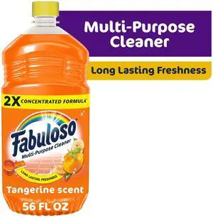 56 fl oz TangerineFragrance MultiSurface Concentrated Cleaner, NoRinse Floor Cleaning Solution for Sealed Wood, Appliances, Walls and Furniture 56 fl oz TangerineFragrance MultiSurface Concentrated Cleaner, NoRinse Floor Cleaning Solution for Sealed Wood, Appliances, Walls and Furniture