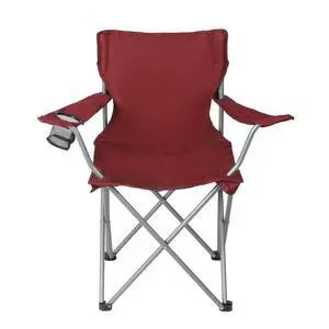 Ozark Trail Red QuadFold Outdoor Camping Chair, Steel Frame PECoated Polyester Fabric, Portable Folding Chair for Camping & Picnic Ozark Trail Red QuadFold Outdoor Camping Chair, Steel Frame PECoated Polyester Fabric, Portable Folding Chair for Camping & Picnic