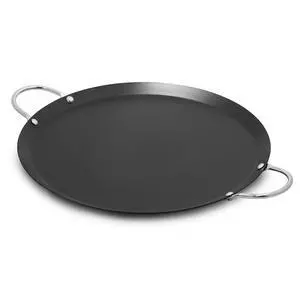 IMUSA 13.5Inch Round Comal Griddle, Durable CarbonSteel NonStick Surface, Lightweight MultiPurpose Kitchen Cooking Pan IMUSA 13.5Inch Round Comal Griddle, Durable CarbonSteel NonStick Surface, Lightweight MultiPurpose Kitchen Cooking Pan