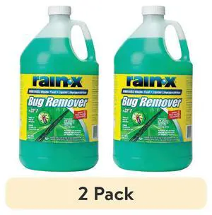 RainX 2 Pack 1Gal Windshield Washer Fluid, Bug & RoadGrime Remover, WaterBeading RainRepellent for AboveFreezing Temperature Use RainX 2 Pack 1Gal Windshield Washer Fluid, Bug & RoadGrime Remover, WaterBeading RainRepellent for AboveFreezing Temperature Use