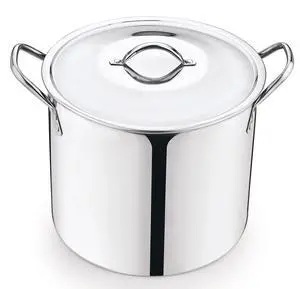 Mainstays 8Quart Stainless Steel Stock Pot with Matching Metal Lid, Durable Cookware for Soup, Pasta Sauce & Home Cooking, HandWash Only Mainstays 8Quart Stainless Steel Stock Pot with Matching Metal Lid, Durable Cookware for Soup, Pasta Sauce & Home Cooking, HandWash Only