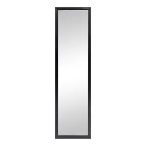 Mainstays 13.5 in x 49.5 in Black Modern Door Mirror Mainstays 13.5 in x 49.5 in Black Modern Door Mirror