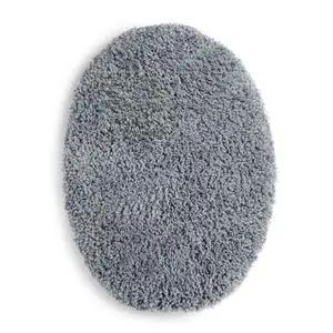 Mainstays Basic Polyester Toilet Lid Cover, Grey, 19" x 22" Mainstays Basic Polyester Toilet Lid Cover, Grey, 19" x 22"