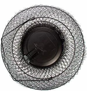 Ozark Trail 15 in x 21 in Collapsible Floating Wire Fishing Basket with Trap Doors and Handle Ozark Trail 15 in x 21 in Collapsible Floating Wire Fishing Basket with Trap Doors and Handle