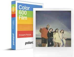 Polaroid Color 600 Instant Film Single Pack, 8 Photos, WhiteBorder Frames with BuiltIn Camera Battery Polaroid Color 600 Instant Film Single Pack, 8 Photos, WhiteBorder Frames with BuiltIn Camera Battery
