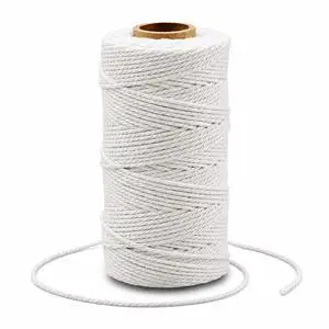 G2PLUS 2MM White Cotton Bakers Twine 328 Feet for Craft & Cooking G2PLUS 2MM White Cotton Bakers Twine 328 Feet for Craft & Cooking