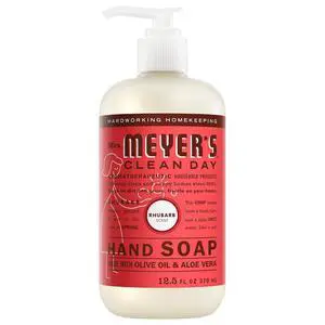 Mrs. Meyer's Clean Day Hand Soap, Rhubarb Scent, 12.5 Fl Oz Bottle Mrs. Meyer's Clean Day Hand Soap, Rhubarb Scent, 12.5 Fl Oz Bottle