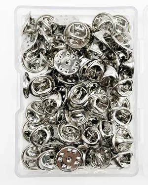 50-Pack Lock Pin Backs for Lapel Pins 50-Pack Lock Pin Backs for Lapel Pins