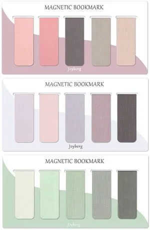 15 Pieces Magnetic Bookmarks for Women, Men, Book Lovers, Students, Teachers (Misty, Ocean, Emerald) 15 Pieces Magnetic Bookmarks for Women, Men, Book Lovers, Students, Teachers (Misty, Ocean, Emerald)