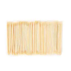 HOPELF Bamboo Toothpicks 600 Count, Double-Points Wooden Toothpicks for Teeth Cleaning, Appetizer, Olive, Barbecue, Fruit HOPELF Bamboo Toothpicks 600 Count, Double-Points Wooden Toothpicks for Teeth Cleaning, Appetizer, Olive, Barbecue, Fruit
