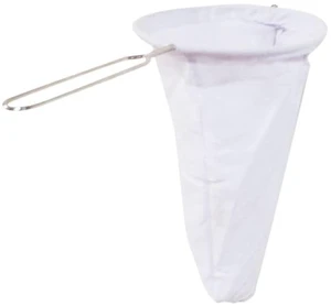 Reusable Traditional Thai Style Cloth Tea/Coffee Filter Sock, 3.0 Inches, Pour over Coffee Dripper Strainer Reusable Traditional Thai Style Cloth Tea/Coffee Filter Sock, 3.0 Inches, Pour over Coffee Dripper Strainer