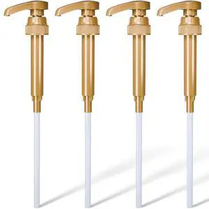 ALPENKOK 4Pcs Coffee Syrup Pump, Compatible with Skinny, Torani, Davinci ALPENKOK 4Pcs Coffee Syrup Pump, Compatible with Skinny, Torani, Davinci
