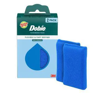 Scotch-Brite Blooms Dobie Scrubbing Pad, 2 Pack Scotch-Brite Blooms Dobie Scrubbing Pad, 2 Pack