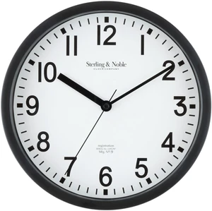 Mainstays Basic 8.78" Analog Round Wall Clock, Black Mainstays Basic 8.78" Analog Round Wall Clock, Black