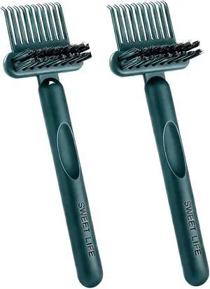 2 Pack Hair Brush Cleaning Tool, 2-in-1 Cleaner Tool, Portable Cleaning Tool Set for Brush Comb Keyboard, Remover Rake for Removing Hair Dust, Home and Salon Use(Sage Green) 2 Pack Hair Brush Cleaning Tool, 2-in-1 Cleaner Tool, Portable Cleaning Tool Set for Brush Comb Keyboard, Remover Rake for Removing Hair Dust, Home and Salon Use(Sage Green)