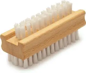 Konex Non-Slip Wooden Two-sided Hand and Nail Brush. Fingernail Brush for Nail Cleaning and Scrubbing. Heavy duty Stiff Nail Brush for Travel. Mechanic hand scrub brush with molded grip. Konex Non-Slip Wooden Two-sided Hand and Nail Brush. Fingernail Brush for Nail Cleaning and Scrubbing. Heavy duty Stiff Nail Brush for Travel. Mechanic hand scrub brush with molded grip.