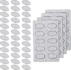 200 PCS Grit Sandpaper Sheets, 100/150/180/240 Nail Paper Sheets Self-Adhesive Nail Pads Nails Care Tools Polishing Sandpaper Slant Heads Art Pre-Polishing Sandpapers for Home Salon Nails and Foot 200 PCS Grit Sandpaper Sheets, 100/150/180/240 Nail Paper Sheets Self-Adhesive Nail Pads Nails Care Tools Polishing Sandpaper Slant Heads Art Pre-Polishing Sandpapers for Home Salon Nails and Foot