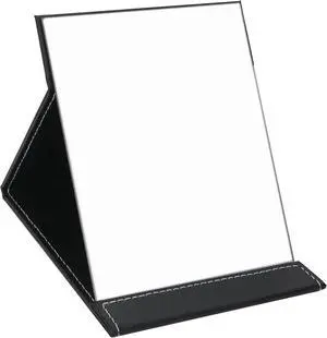 EFAILY Folding Travel Mirror, PU Portable Adjustable Rectangular Ultrathin Mirror, for Travel, Camping,Home (4.3W×2.9L) EFAILY Folding Travel Mirror, PU Portable Adjustable Rectangular Ultrathin Mirror, for Travel, Camping,Home (4.3W×2.9L)