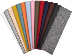 14 Pack Headbands for Women, Fashion Soft Cotton Non-Slip Elastic Hairbands | Stretchy Sweat-Absorbent Sports Head bands, Suitable for Workouts, Running, Yoga and Makeup 14 Pack Headbands for Women, Fashion Soft Cotton Non-Slip Elastic Hairbands | Stretchy Sweat-Absorbent Sports Head bands, Suitable for Workouts, Running, Yoga and Makeup